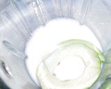 暑い夏！豆乳でかんたん！女のアボカド豆腐作り方4写真