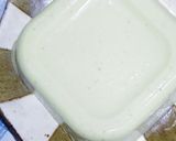 暑い夏！豆乳でかんたん！女のアボカド豆腐作り方10写真