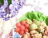ミニトマトでお花風♡作り方6写真