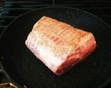 甘ーいネギたっぷり煮豚作り方2写真