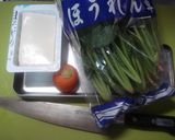 ほうれん草の白和え作り方1写真