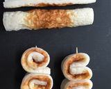 くるくる竹輪のふりかけマヨ焼き作り方1写真