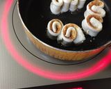 くるくる竹輪のふりかけマヨ焼き作り方4写真
