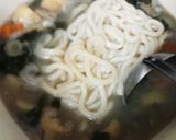 残り物の味噌汁で♪あつあつうどん味噌汁作り方3写真