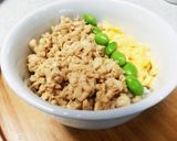 節約ランチ丼~お肉みたいな豆腐そぼろ丼作り方7写真