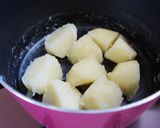 バジルチーズ風味 ♥粉ふきいも♥作り方3写真