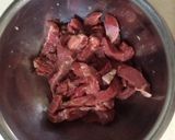ロモサルタード●ペルー風牛肉の炒め物作り方1写真