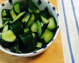 梅こぶ茶で！きゅうりのさっぱり浅漬け作り方3写真