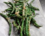 ＊揚げたて最高＊いんげんのごま衣天ぷら＊作り方3写真