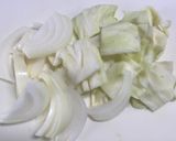 サーモンと野菜のカレーソテー作り方1写真