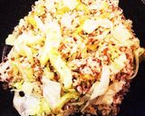 ☆休日のお昼はパパッとレタスチャーハン☆作り方4写真