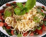 トマトとハーブの冷製パスタ♪お洒落盛り作り方6写真