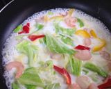 キャベツのクリームパスタ作り方3写真