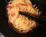 簡単すぐできる♡本格お味のカルボナーラ♡作り方2写真