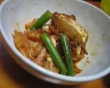 味付けは焼肉のたれだけ！厚揚げキムチ炒め作り方3写真