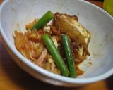 味付けは焼肉のたれだけ！厚揚げキムチ炒め作り方3写真