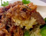 コンソメ・めんつゆで焼肉ガーリックピラフ作り方9写真