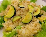 コンソメ・めんつゆで焼肉ガーリックピラフ作り方11写真