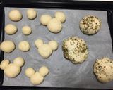 ☆ミッキー型♡コロコロパン☆作り方7写真