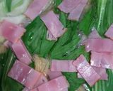 フライパンで★青梗菜のバタースープパスタ作り方3写真