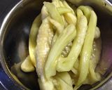冷麺 具は蒸しなすとぬか漬けきゅうり作り方1写真