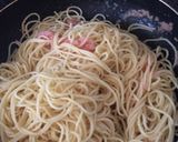 たらこバターパスタ作り方3写真