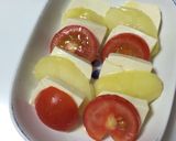 エゴマ油を使ったカプレーゼ作り方3写真