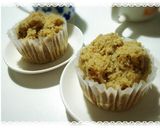 おから入り☆黒ごまきなこ蒸しパン作り方4写真