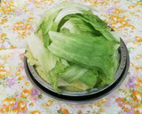 *まるごとレタスのオイスターソース炒め*作り方1写真