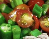 豚肉とオクラのネバッっとめんつゆサラダ風作り方5写真