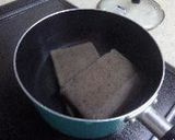 ヘルシー❤　こんにゃくのソース炒め作り方1写真