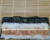 玉ねぎとベーコンの細巻き作り方6写真