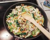 小松菜と野菜のチャンプル作り方5写真