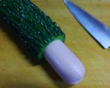 くにしゃんのソーセージinゴーヤ♪作り方4写真