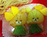 ルルロロ♡ぴっ！けーれー！キャラ弁作り方4写真
