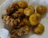 こっくり美味しい★新じゃがと豚肉の揚げ煮作り方2写真