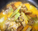 豚肉とさつま揚げの卵とじ作り方4写真