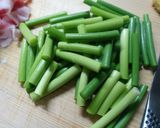 豚キムチ☆にんにくの芽でスタミナ満点！作り方1写真
