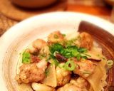 激うま★大根と鶏肉のガリバタポン炒め作り方6写真