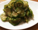 きゅうりのごま醤油和え作り方5写真