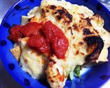 夏野菜と鶏もも肉のホワイトグラタン作り方6写真
