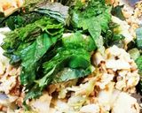 納豆キャベツの卵とじ?作り方5写真