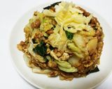納豆キャベツの卵とじ?作り方8写真