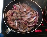 ロモサルタード●ペルー風牛肉の炒め物作り方3写真