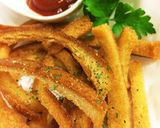 からあげ粉だよ♬フライドポテト作ろッ♡作り方8写真