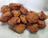 簡単！手抜き手作り肉団子のケチャップあえ作り方5写真