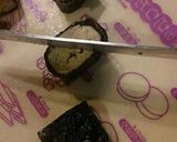 ハートがいっぱいの鶏の海苔巻き♡作り方4写真