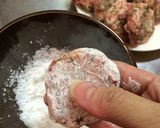 パパッとブタこまと大葉のカリッと肉団子作り方3写真