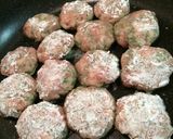 パパッとブタこまと大葉のカリッと肉団子作り方4写真
