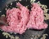 ピリ辛な茄子きのこスペシャル丼作り方3写真